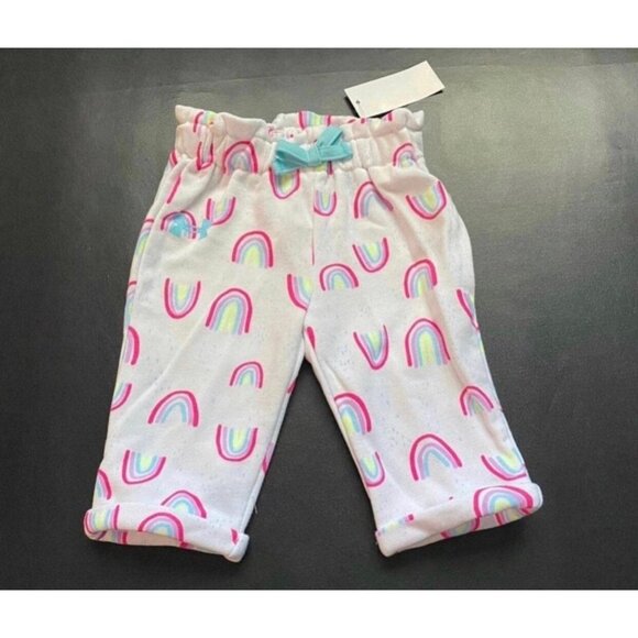 NWT Under Armour Glitter Rainbow Sweats & One-piece Set Baby Girls Size 6/9M - Picture 4 of 4